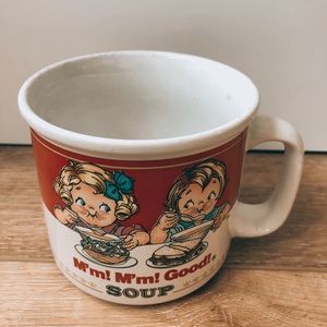 [Vintage] 1983 Campbell’s soup collectors mugs.
